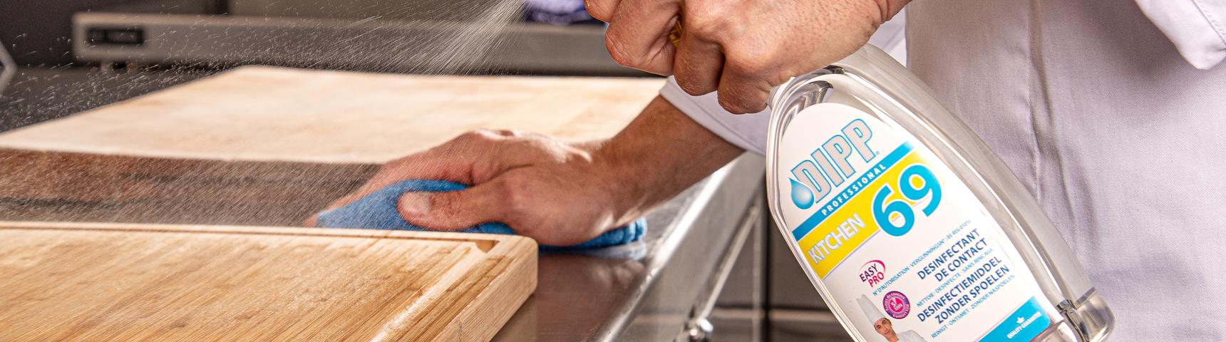 Desinfecteren volgens HACCP